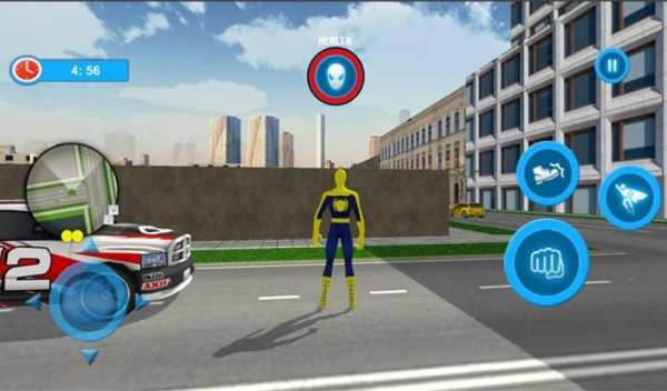 Flying Spider Hero City Rescuer Story स्क्रीनशॉट 5