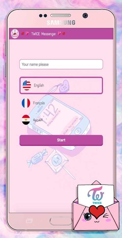 Twice Messenger! Chat Simulator screenshot 4
