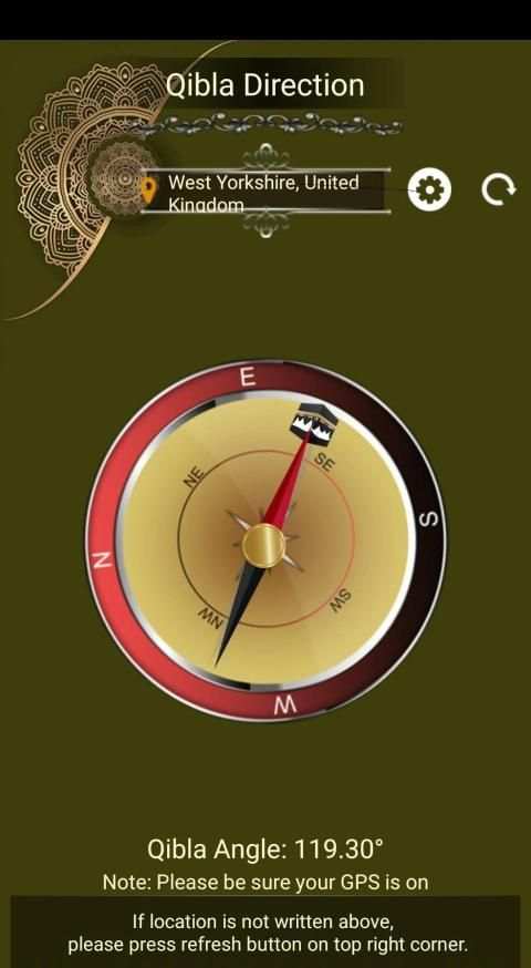 Qibla Direction स्क्रीनशॉट 3
