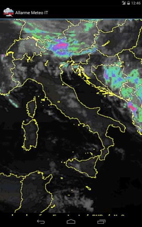 Allarme Meteo IT screenshot 1