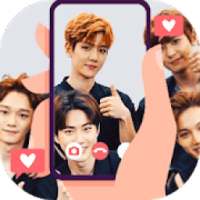 Exo Fake Video Call: Call With Exo Idol kpop Prank