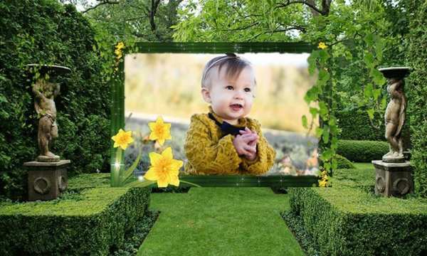 Awesome Garden Frame Photo application screenshot 19