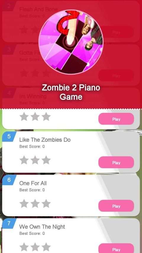 OST.Zombies 2 Piano Tiles स्क्रीनशॉट 3