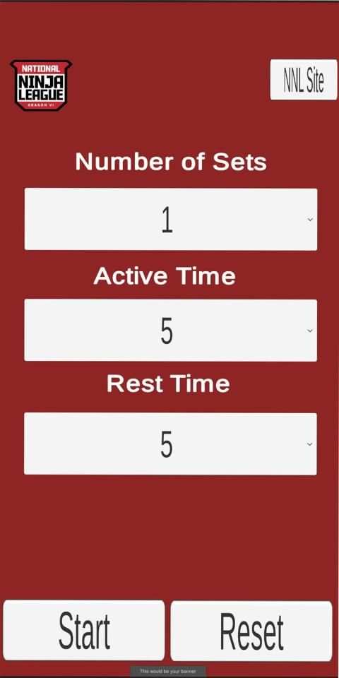 Ninja Training Timer screenshot 2