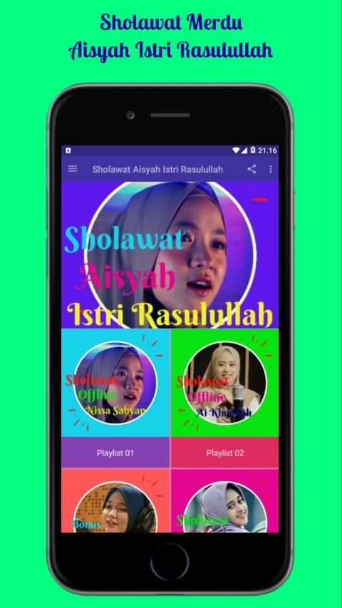 Lagu Sholawat Aisyah Istri Rasulullah screenshot 5