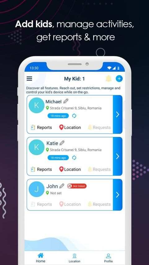 Parental Control : Screen Time & Location Tracker स्क्रीनशॉट 15