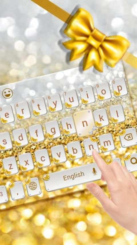 Gold diamond keyboard स्क्रीनशॉट 2