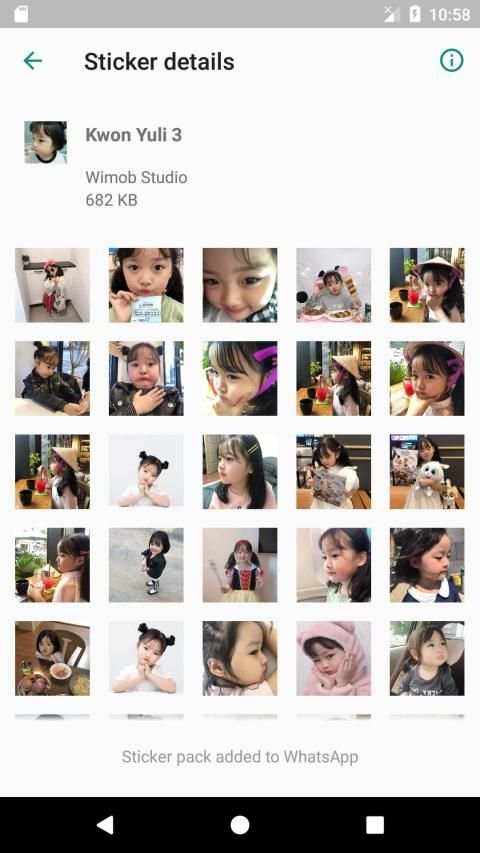 Sticker Wa Kwon Yuli Lucu for WAStickerApps स्क्रीनशॉट 4
