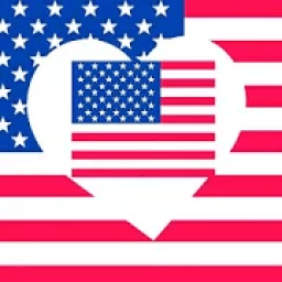 USA DATING &amp; AMERICAN CHAT आइकन