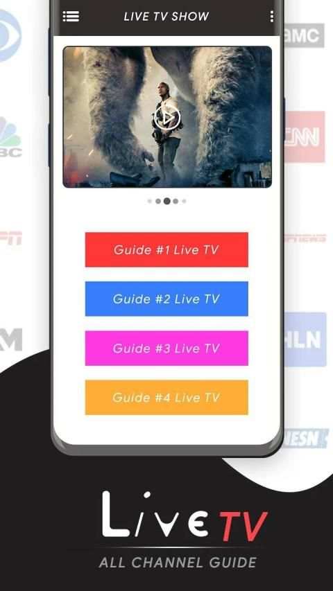 Live TV All Channels Free Online Guide 2 تصوير الشاشة