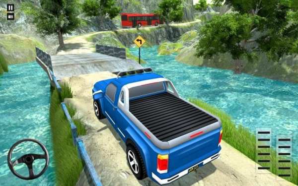 Offroad Pickup Truck Driving Free Simulation Game स्क्रीनशॉट 2