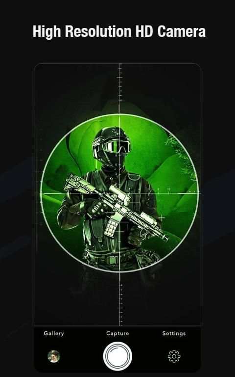 Night Vision Camera Simulator स्क्रीनशॉट 2