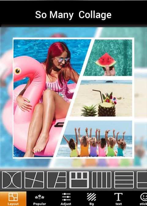 Photo Grid - Collage Maker Square Pic Photo Editor screenshot 8