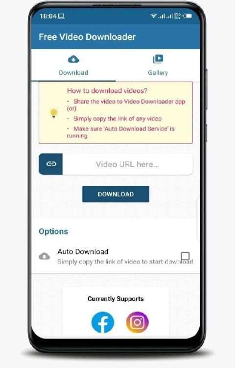 Free Video Downloader 2020 स्क्रीनशॉट 1