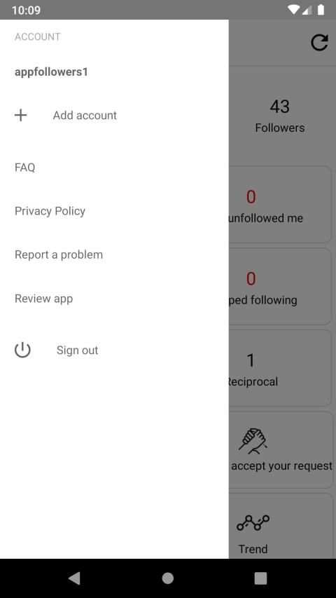Followers Analyzer for Instagram स्क्रीनशॉट 1