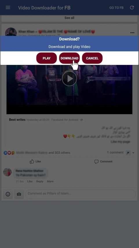 Video Downloader for Facebook | FB Video Download screenshot 2