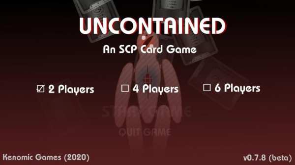 Uncontained - An SCP Card Game स्क्रीनशॉट 3