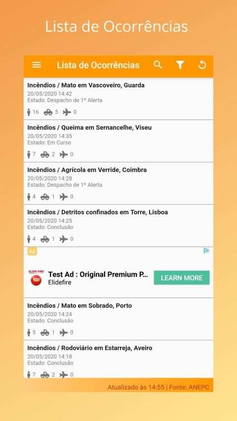 Ocorrências Ativas screenshot 7