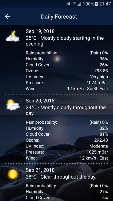 Weather Forecast screenshot 4