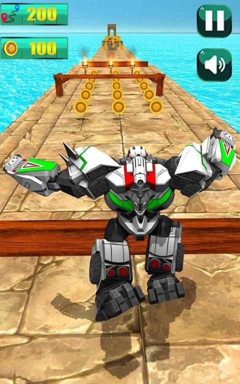 Temple Robot Run: Final Lost Run Race 3D स्क्रीनशॉट 4