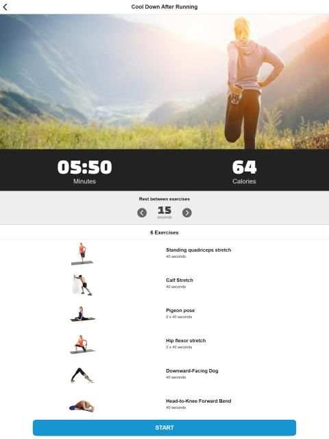 Warm Up, Cool Down स्क्रीनशॉट 4