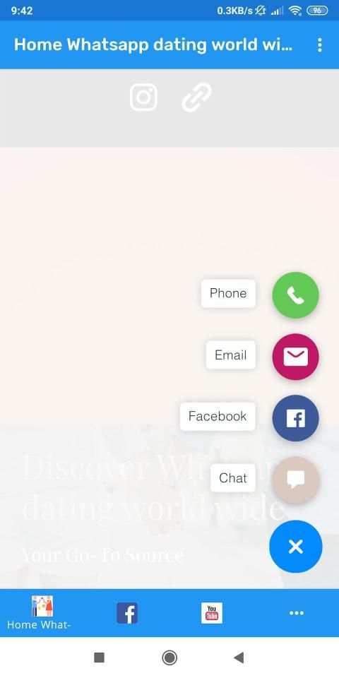 Home Whatsapp dating world wide screenshot 4
