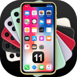 ikon Phone 11 Launcher, OS 13 iLauncher