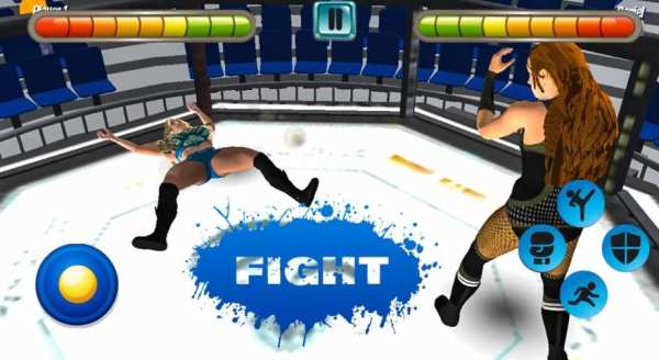 Bad Women Wrestling Rumble Game| Backyard Fighting स्क्रीनशॉट 4