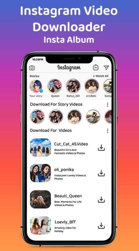 Photo and Video Downloader for Instagram screenshot 2