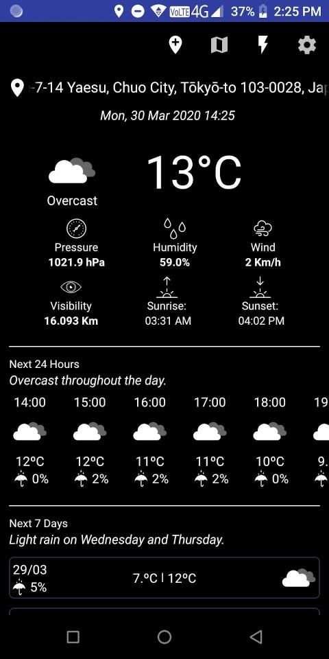 Weather Today - Forecast screenshot 4