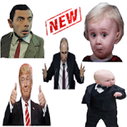 अजीब memes स्टिकर + स्टीकर निर्माता WAStickerApps आइकन