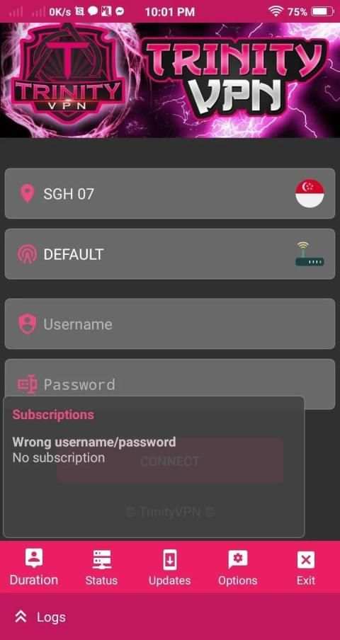Trinity VPN OFFICIAL स्क्रीनशॉट 2
