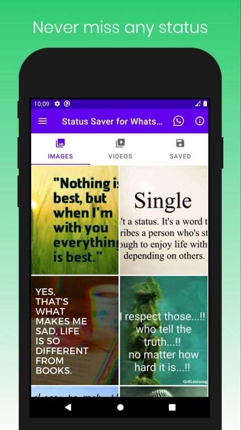 Status Saver स्क्रीनशॉट 1