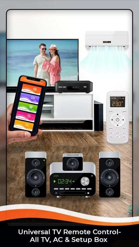 Universal TV Remote Control-All TV, AC & Setup Box screenshot 2
