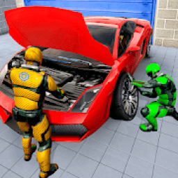 Mechanic Robot Car Repair:Car Mechanic Games आइकन