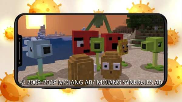 Craft Mod Plants VS. Zombies [New+2 Maps] स्क्रीनशॉट 4