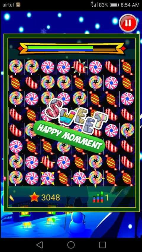 Sweet Candy 2 - Match 3 Games स्क्रीनशॉट 3
