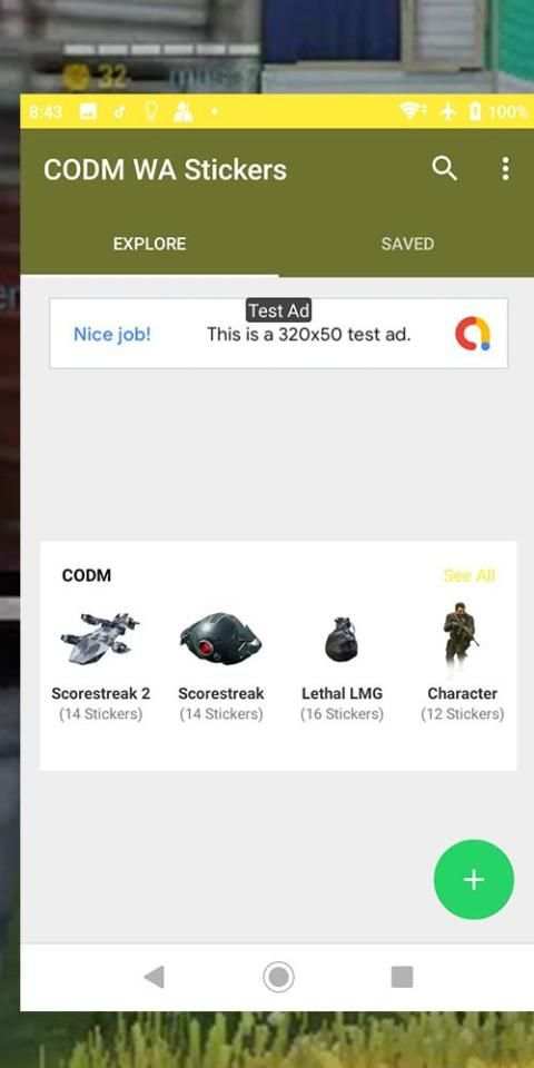 Wa Stickers Cod स्क्रीनशॉट 5