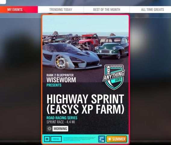Forza Horizon & MotorCar Car Tracker स्क्रीनशॉट 1