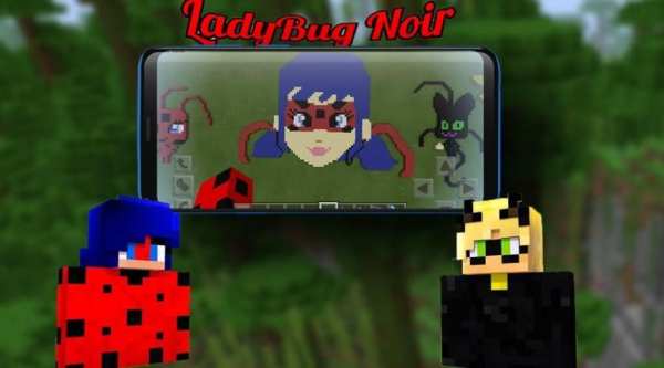 Mod Noir LadyBug for Minecraft स्क्रीनशॉट 2