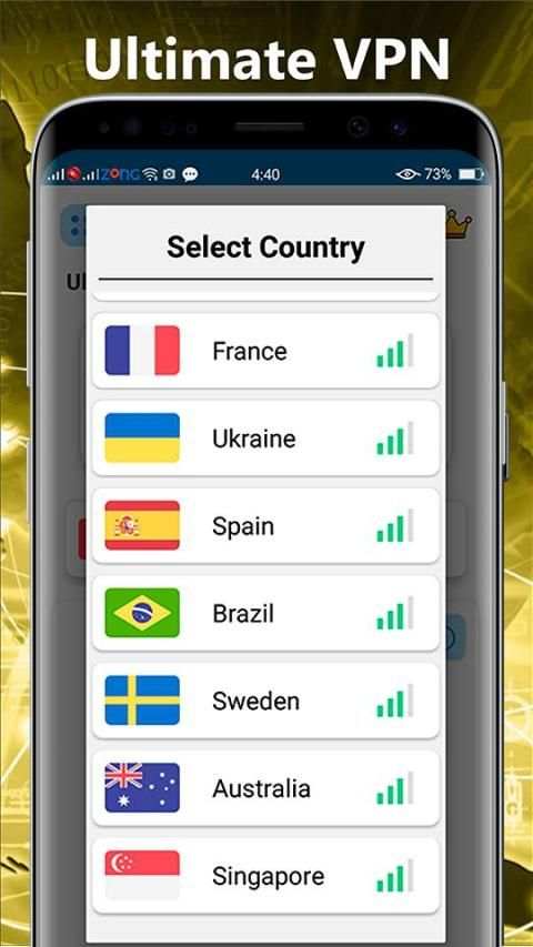 Free VPN client - secure your digital life screenshot 4