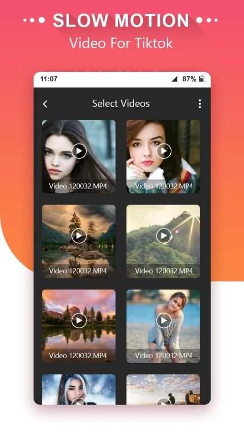 Slowtik - Slow Motion Video Maker स्क्रीनशॉट 5
