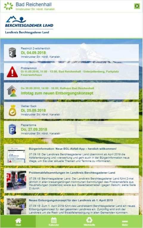 Berchtesgadener Land Abfall-App screenshot 8