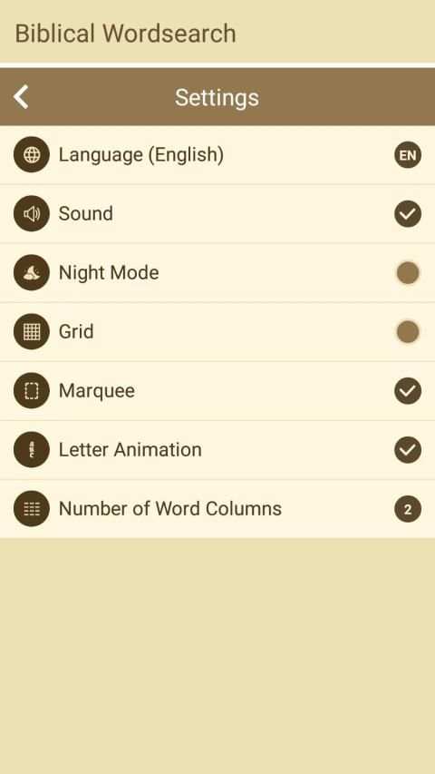 Biblical word search स्क्रीनशॉट 11