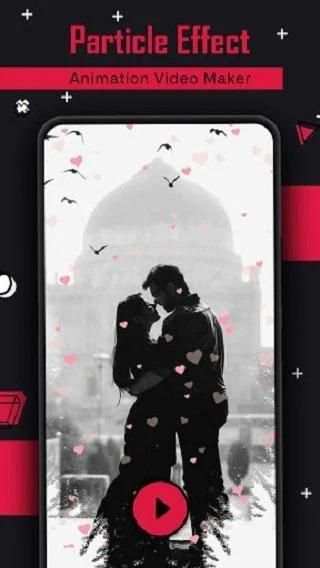 Heart Photo Effect Video Maker With Music स्क्रीनशॉट 2