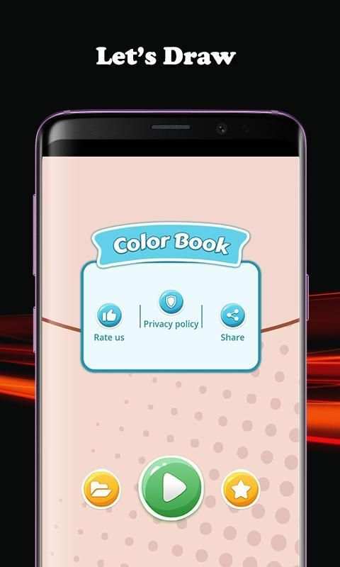 Drawing and Coloring App स्क्रीनशॉट 1