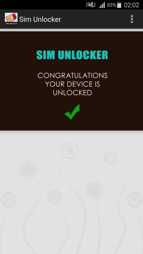 Sim imei Unlocker - simulator screenshot 1