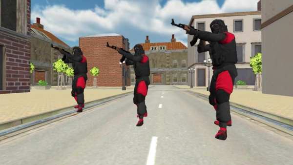 Cover Free - Fire Shooting Free Firing 3D screenshot 1