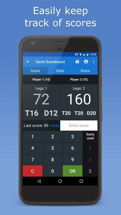 Darts Scoreboard स्क्रीनशॉट 14