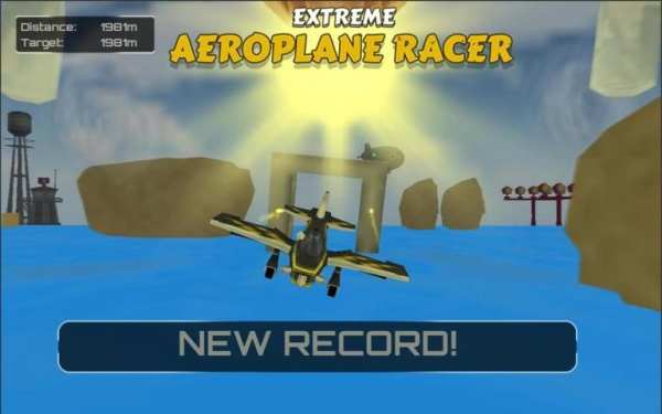 Extreme Aeroplane Racer - Cessna Plane Racing स्क्रीनशॉट 1